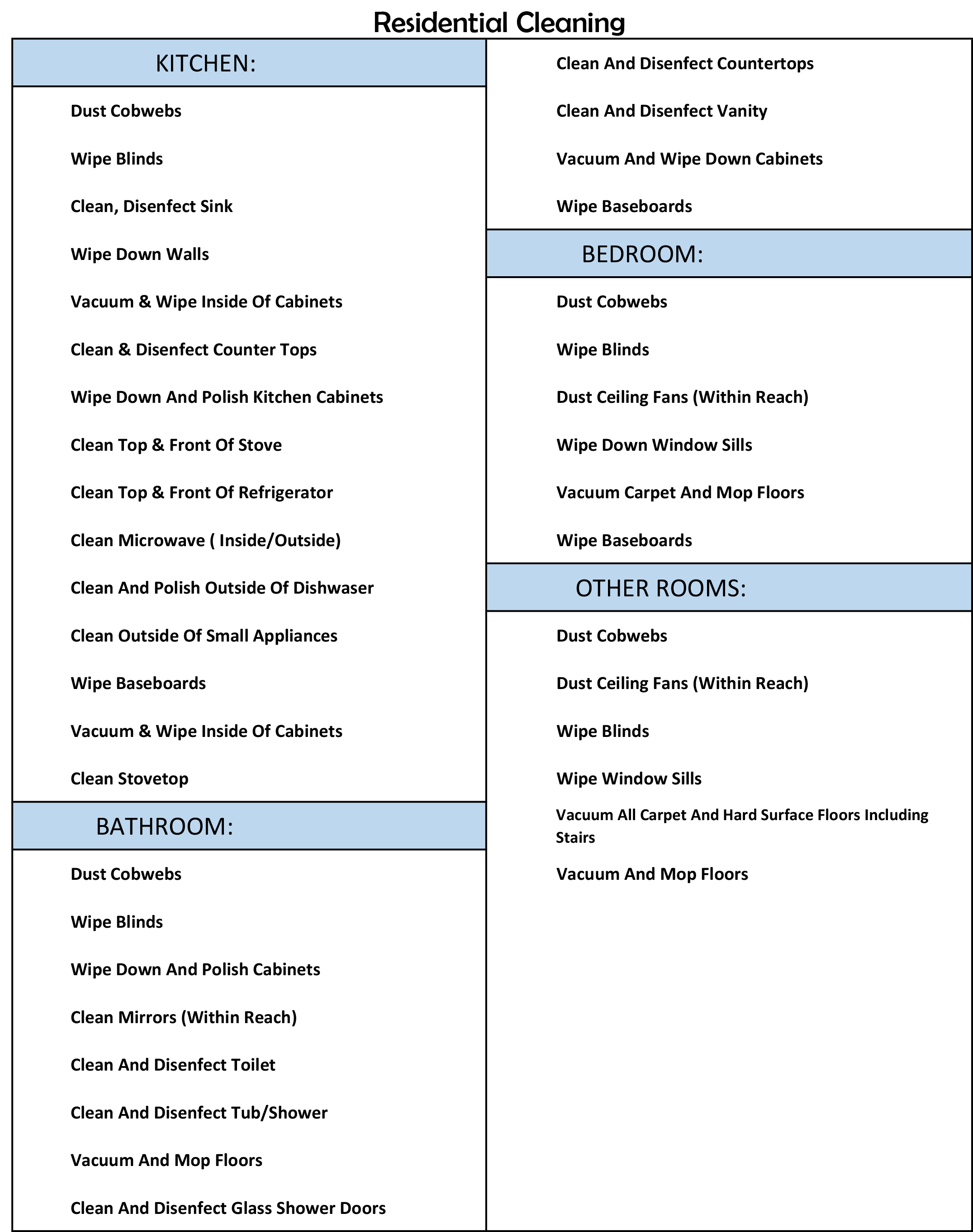 Tsion Services Sheet